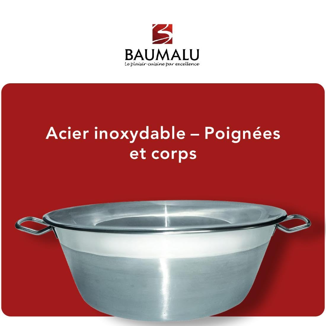 Bassine À Confiture Cuivre 12l - 207031, 41 x 41 x 21 cm