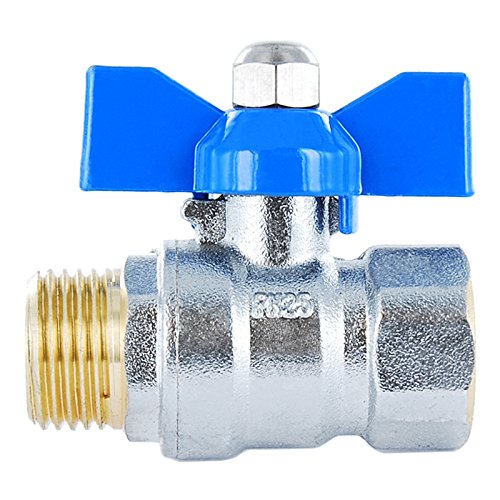 1 valvola a sfera filetto esterno filetto esterno...