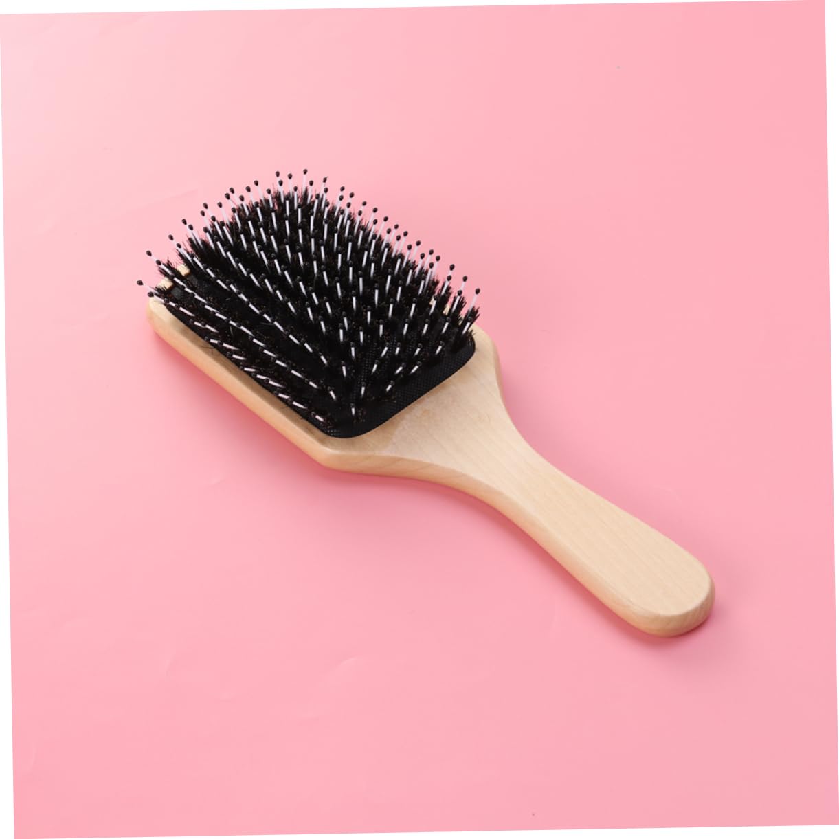 FRCOLOR 3stücke Naturborsten Haarbürste Für Dickes Langes Feines Lockiges Und Gewelltes Haar Holz-hairstyling-bürste Für Frauen Und Männer Entwirrend Und Statikfrei