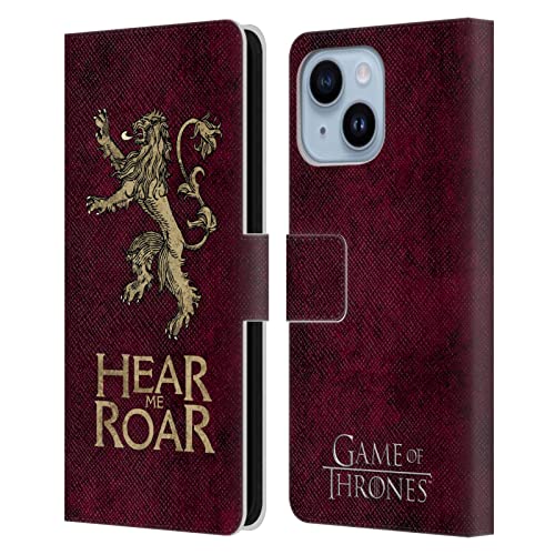 Étui Portefeuille Cuir iPhone 14 Plus Game of Thrones Coque Protection