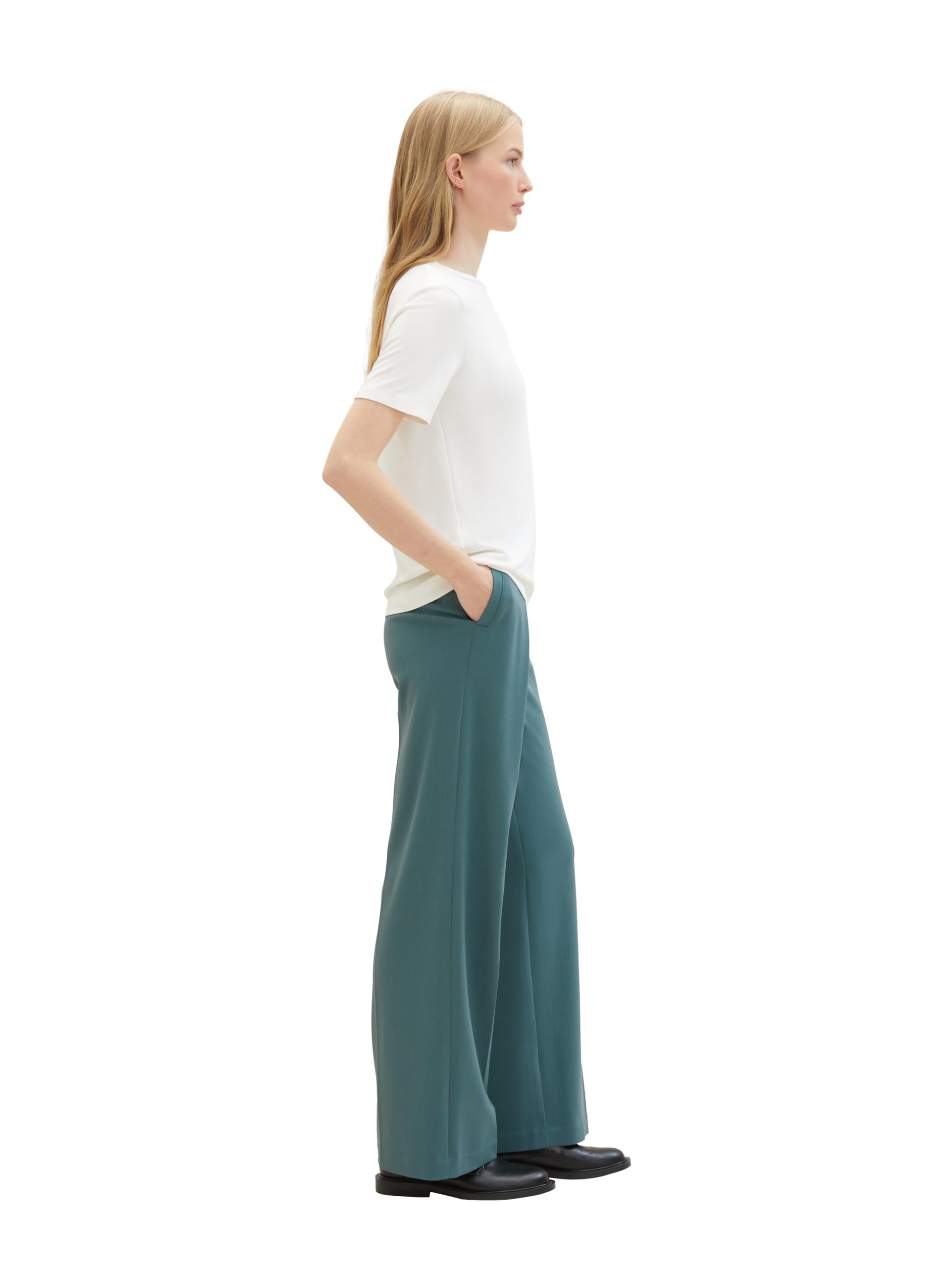 TOM TAILOR - 1040686, Lea - Pantaloni Dritti Donna