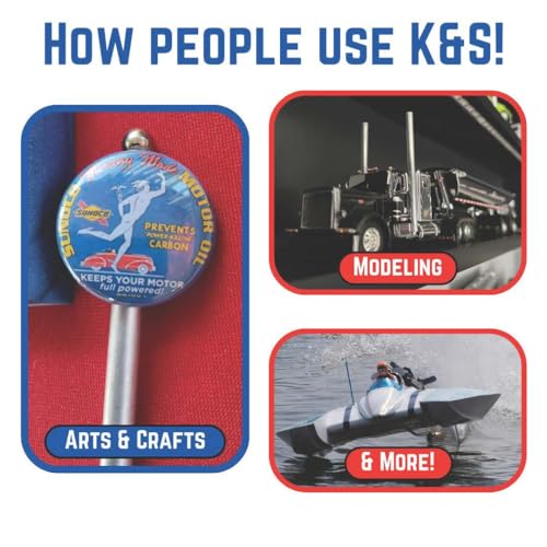 K&S 9802 Round Aluminum Tubes thumb #3