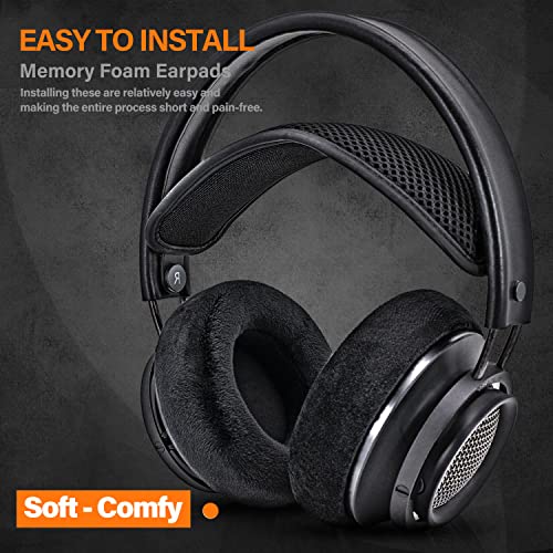 Almohadillas de repuesto Fidelio para auriculares X1S, X2, X2HR - Almohadillas de espuma viscoelástica suave de terciopelo miniatura 3