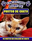  Livre Photo Chat: Livre d’images de Chats. Album Photos Élégant pour Chats Mignons - Photobook Personnalisé Idéal pour Amoureux des Animaux Domestiques