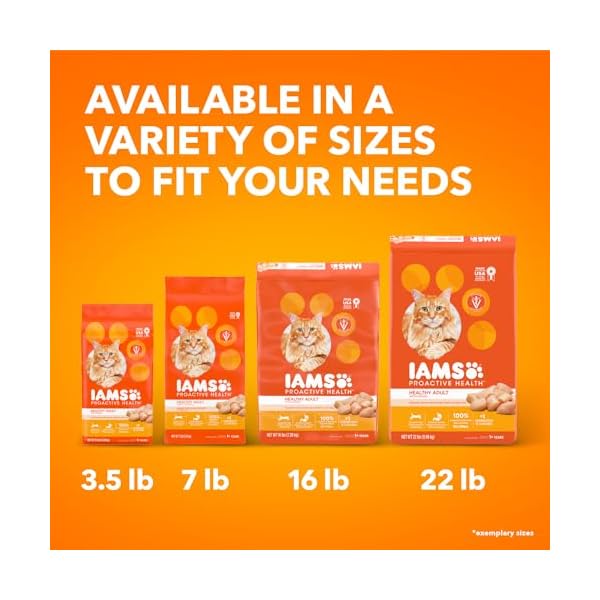 IAMS Proactive Health Adult Original with Chicken Dry Cat Food 16 Pounds by Iams – Bild 15