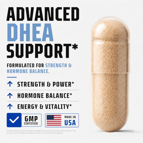 Sheer Strength Labs DHEA 100mg Supplement
