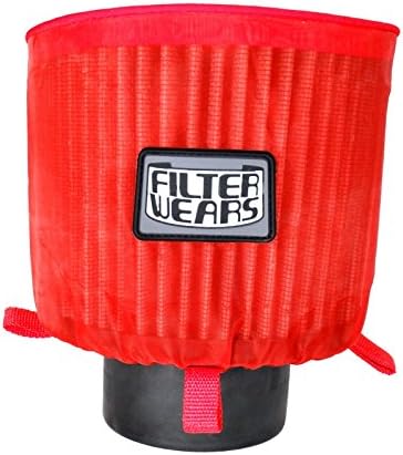 FILTERWEARS Pre-Filter For K&N Air Filter RF-1009, RU-4600 - Fits K&N Intake Kits, 5"T X 7.5"B X 4"H