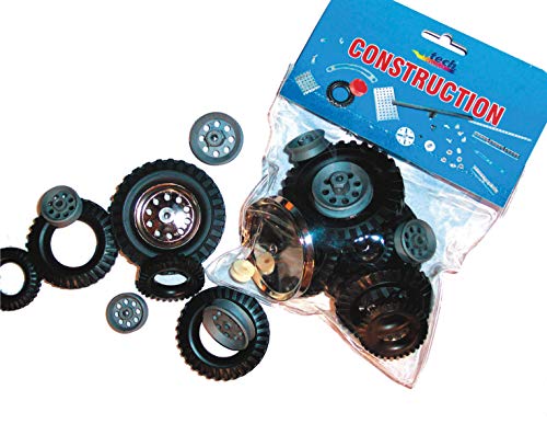 Eitech-C106 Eitech - Juego de construcción (2042580), Multicolor, Supplements Sets-Neumáticos, Llantas e Impulsor (C106) Cover