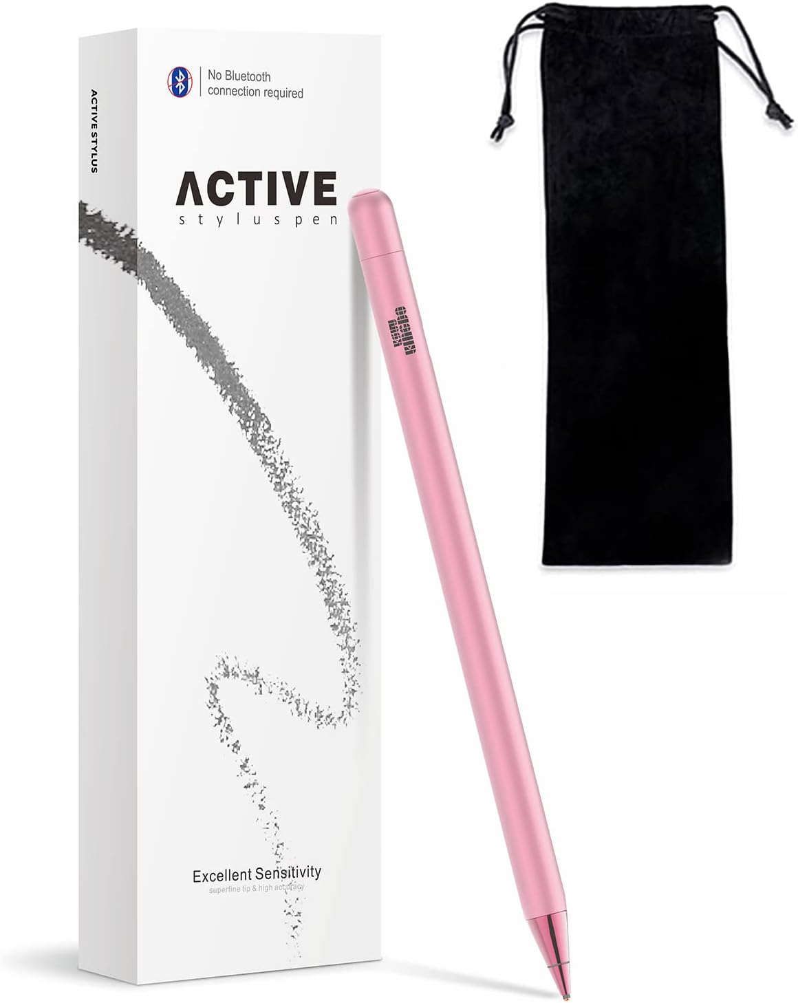 Bеѕt Dеаl iPad Stylus, iPhone Stylus, Rechargeable Stylus Pen for All iPhone and iPad/iPad Mini/iPad Air/iPad Pro. 1.4mm Fine Tip for Drawing and Writing(Pink)