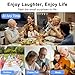 Rechargeable Hearing Aids for Seniors with Hearing Loss - Invisible Hearing Amplifiers for Adults with Noise Cancelingand Volume Control Comfort In-ear Hearing Devices