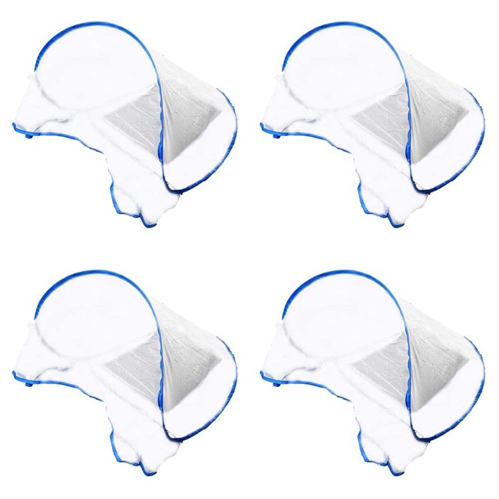 Vjsujehgy 4X Portable Mosquito Head Net Foldable -Up Travel Mosquito Net for Bed Free Installation-Medium Size