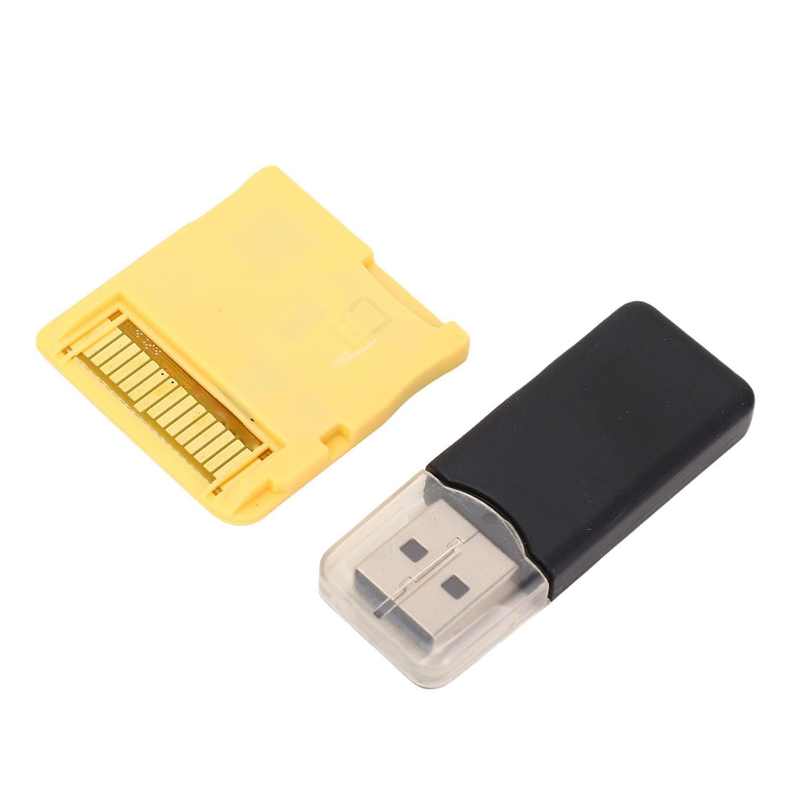 Lazmin112 2025 R4 Carte mémoire de jeux vidéo, puce ASIC construite, carte flash avec lecteur, pour NDS/NDSL/NDSI/NDSI XL/2DS/3DS/3DS XL/Nouveau 3DS XL/2DS XL Doré