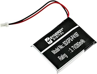 Synergy Digital GPS Battery, Compatible with Golf Buddy Voice 2 GPS, (Li-Pol, 3.7V, 280 mAh) Ultra High Capacity, Replacement for Golf Buddy PL482730 Battery