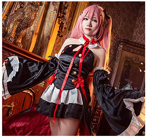 Amazon.co.jp: コスプレ衣装 終わりのセラフ クルル・ツェペシ 風 7点 
