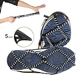 Fácil de usar: fácil de poner y adecuado para todo tipo de zapatos. Adecuado para botas de montaña, zapatillas de trail running, botas de montaña y botas de montaña.