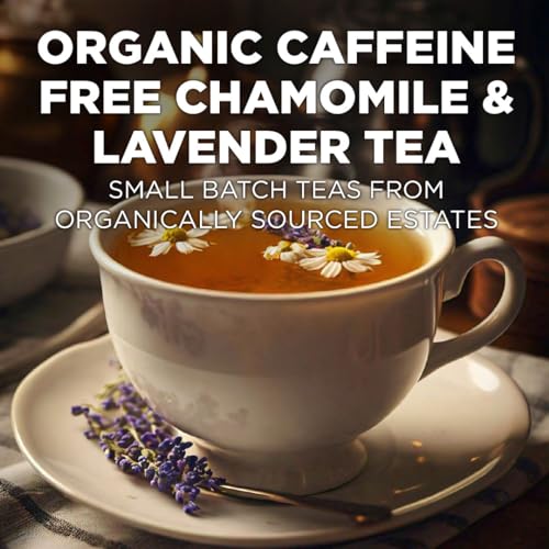 Image of Maud's Organic Chamomile Lavender Tea Pods - 24ct | Gourmet Blended Tea Leaves in Single Serve Tea Pods - Compatible with Keurig Coffee Makers