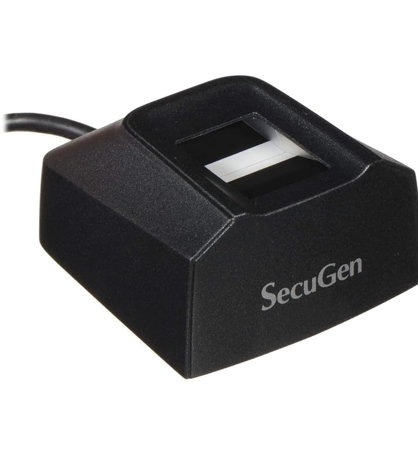 Image of Secu-gen Hamster Pro20 USB Fingerprint Device Specially for Maharashtra Govt. Work and Rent Agreement