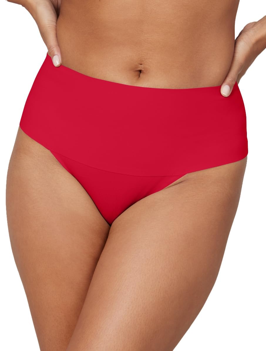Spanx Women's Undie-tectable Brief, Red Pop, S