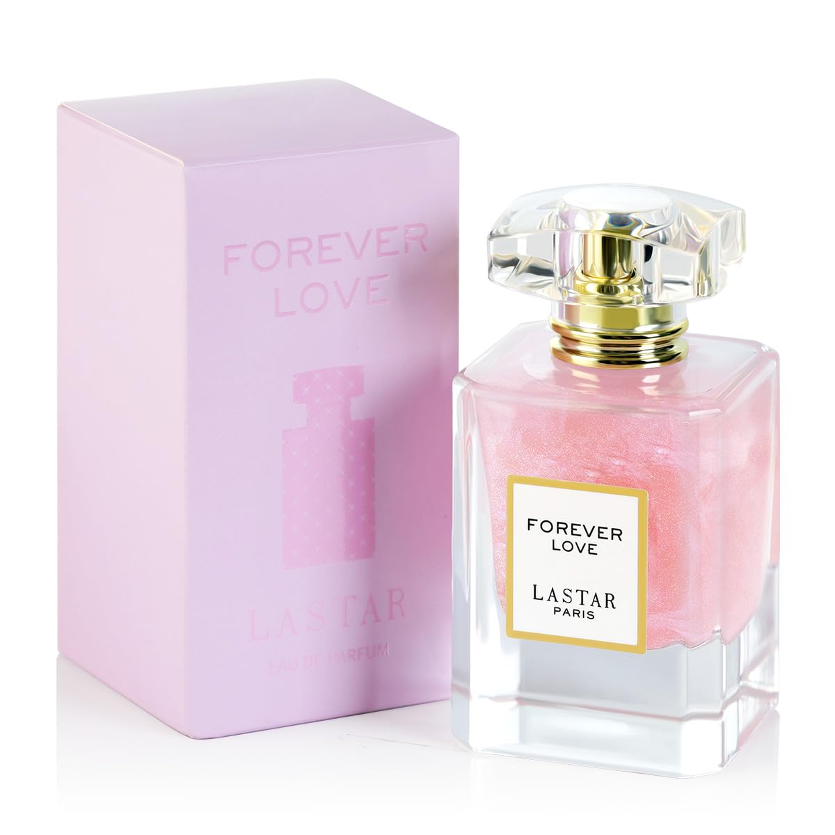 LASTAR Langlebiges Parfüm, forever love parfum, Blumenderfums, Reisegröße Eau De Parfüm für Männer und Damen, 55 ML, perfekt für Feiertagsgeschenke, Partys, Valentinstag, Halloween, Weihnachten
