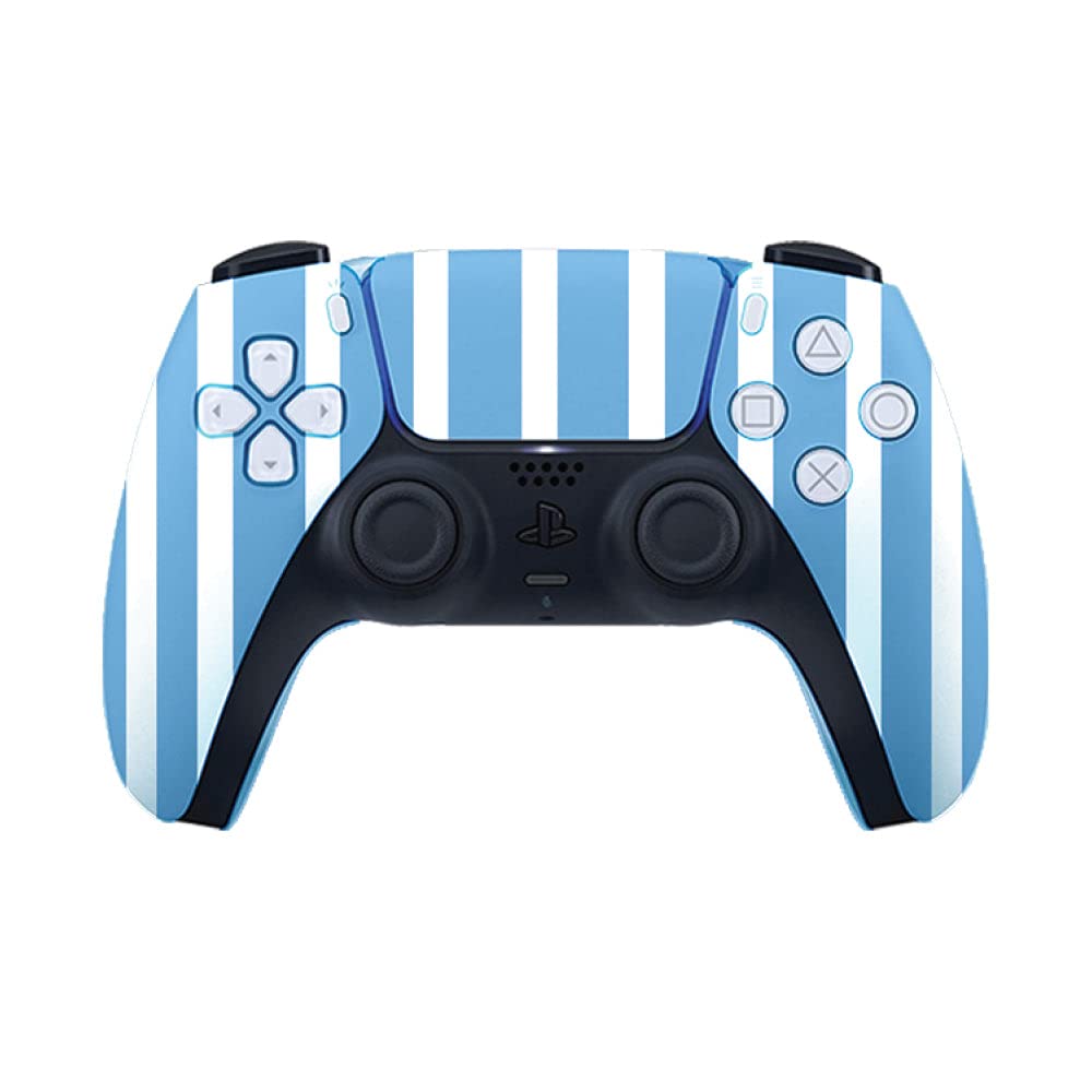 Merlin Craft Customized Dual Sense Gaming Controller FOR PS5 Video Game Controller Scratch Resistant - 1 Year Warranty - (Argentina Blue)