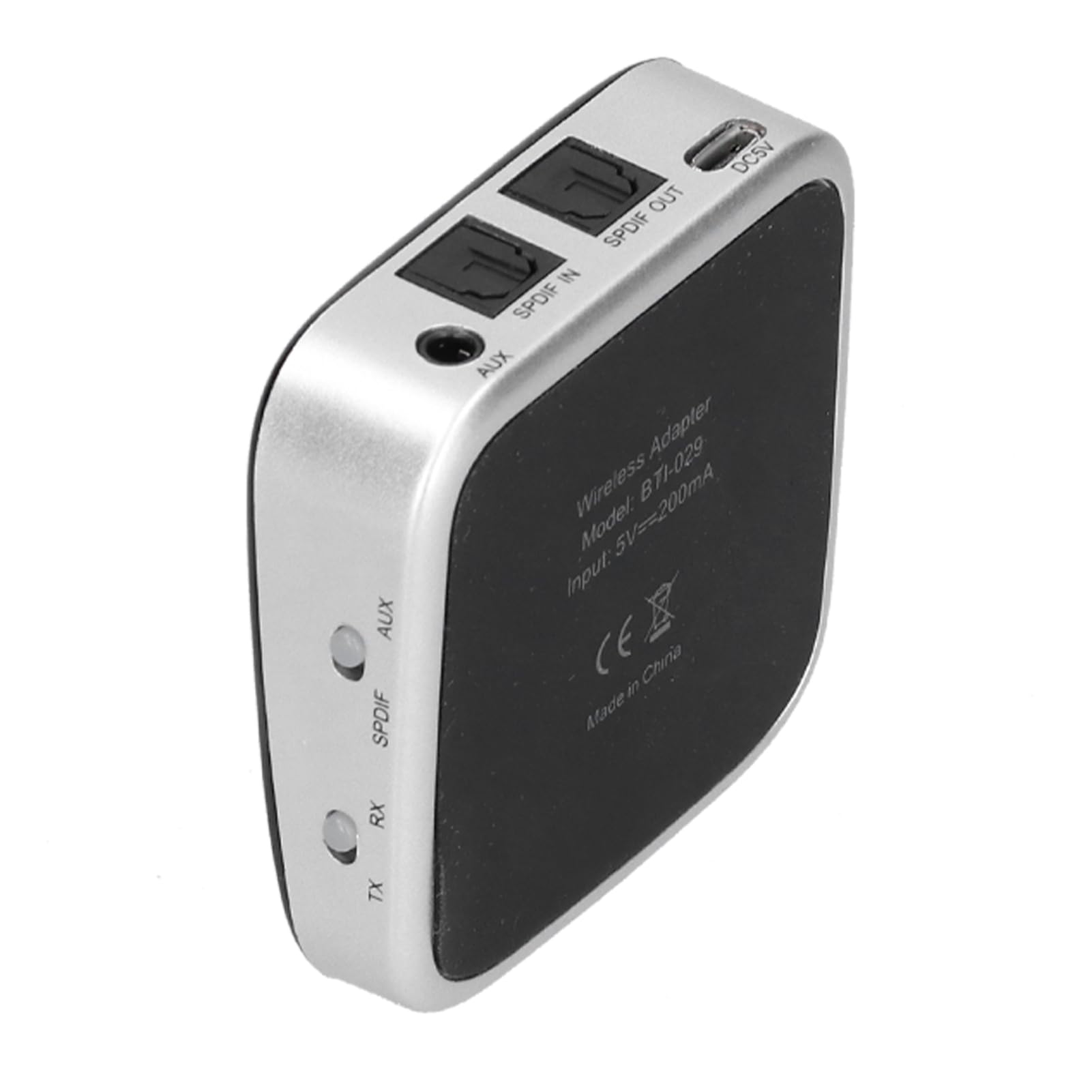 5.0 Adapter, Low Latency Wireless Transmitter and Receiver, 10m Range - Supports Optical AUX