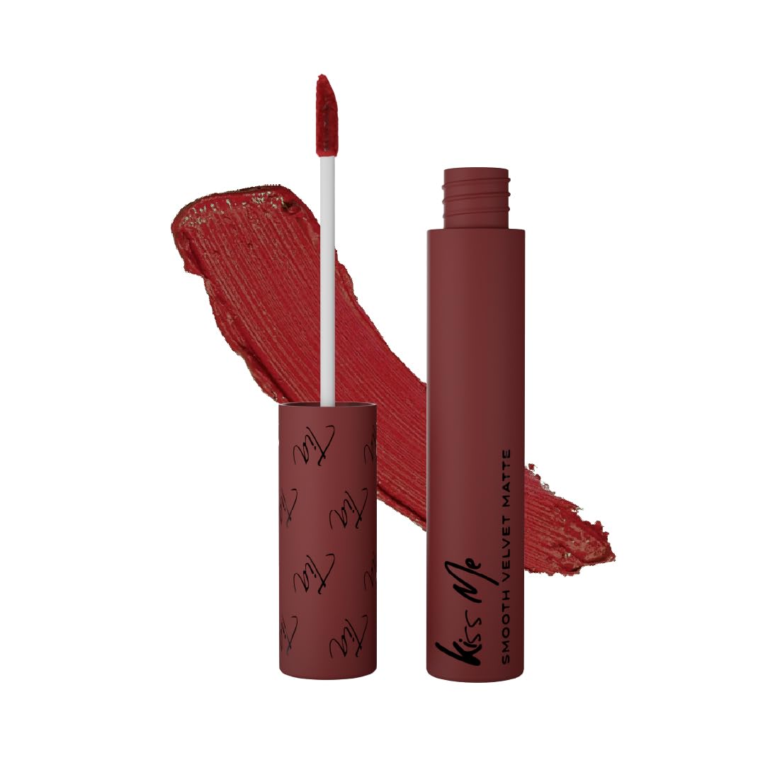 Tia Beauty’s Kiss Me Liquid Lipstick, Ruby Queen Shade, Long-Lasting, Hydrating, Cruelty-Free, Vegan Tia Beauty’s Kiss Me Liquid Lipstick, Ruby Queen Shade, Long-Lasting, Hydrating, Cruelty-Free, Vegan