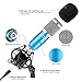 immagine 1Neewer Microfono a USB 192KHz/24Bit Plug & Play da Computer Cardioide a Condensatore con Professionale Audio Chipset per Karaoke, Streaming, YouTube, Registrazioni di Giochi, Voice Over(NW-8000-USB)