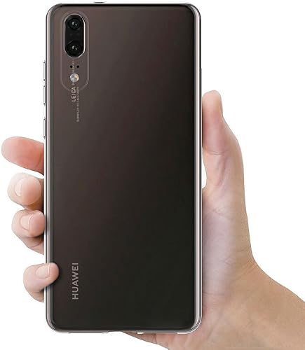 Miniatura 3 de Funda para Huawei P20 (5.8 pulgadas) TPU suave goma gel parachoques transparente contraportada