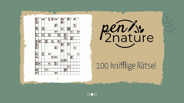 Kreuzwortrtsel einfach clever: pen2nature: 100 % Recyclingpapier -  klimaneutrale Produktion - untersttzt Aufforstungsprojekte (pen2nature  books) : pen2nature: Amazon.de: Bcher