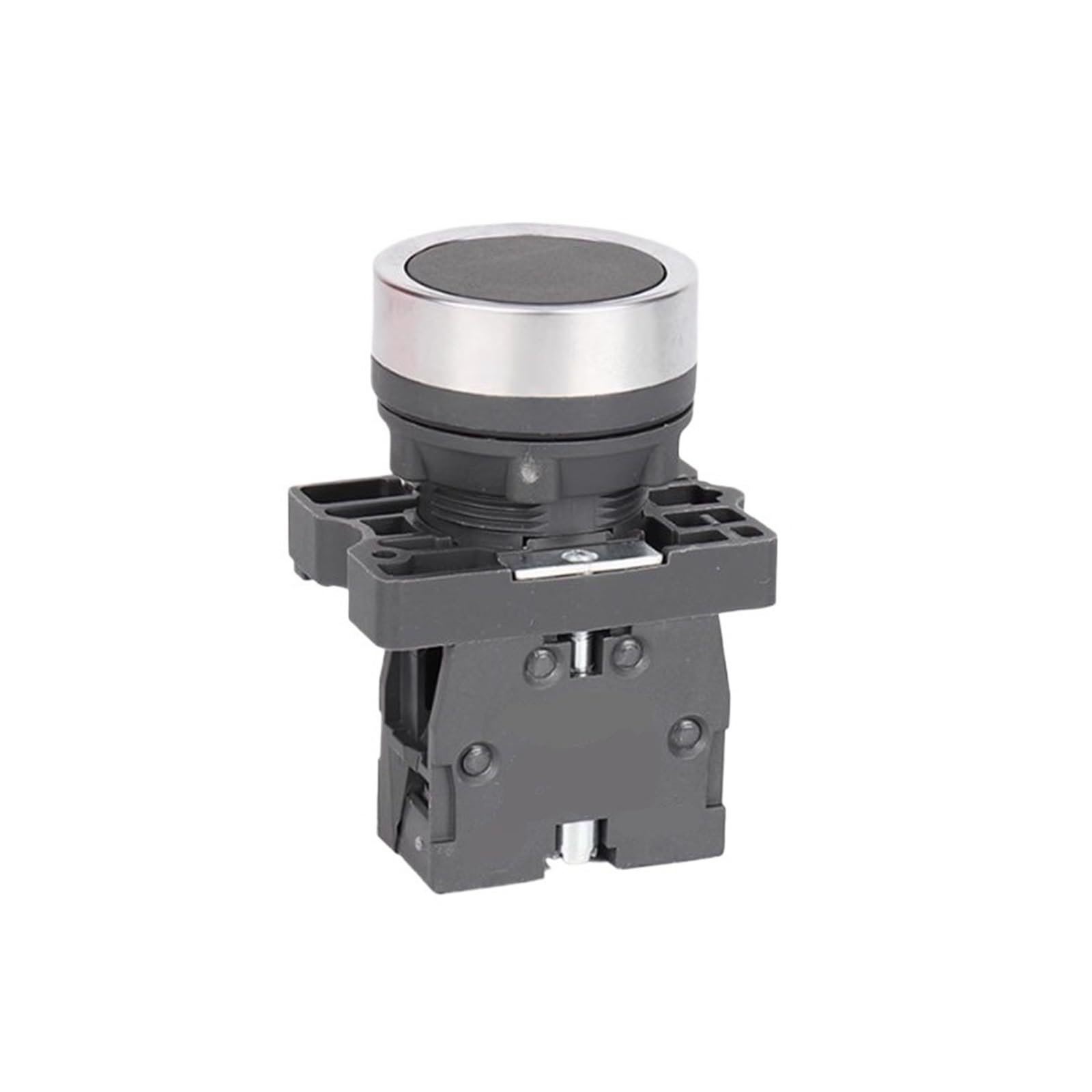 UMXDRLGSBQA Push button switch XA2EA21 black 1NO panel mount for industrial automation systems and equipment operation