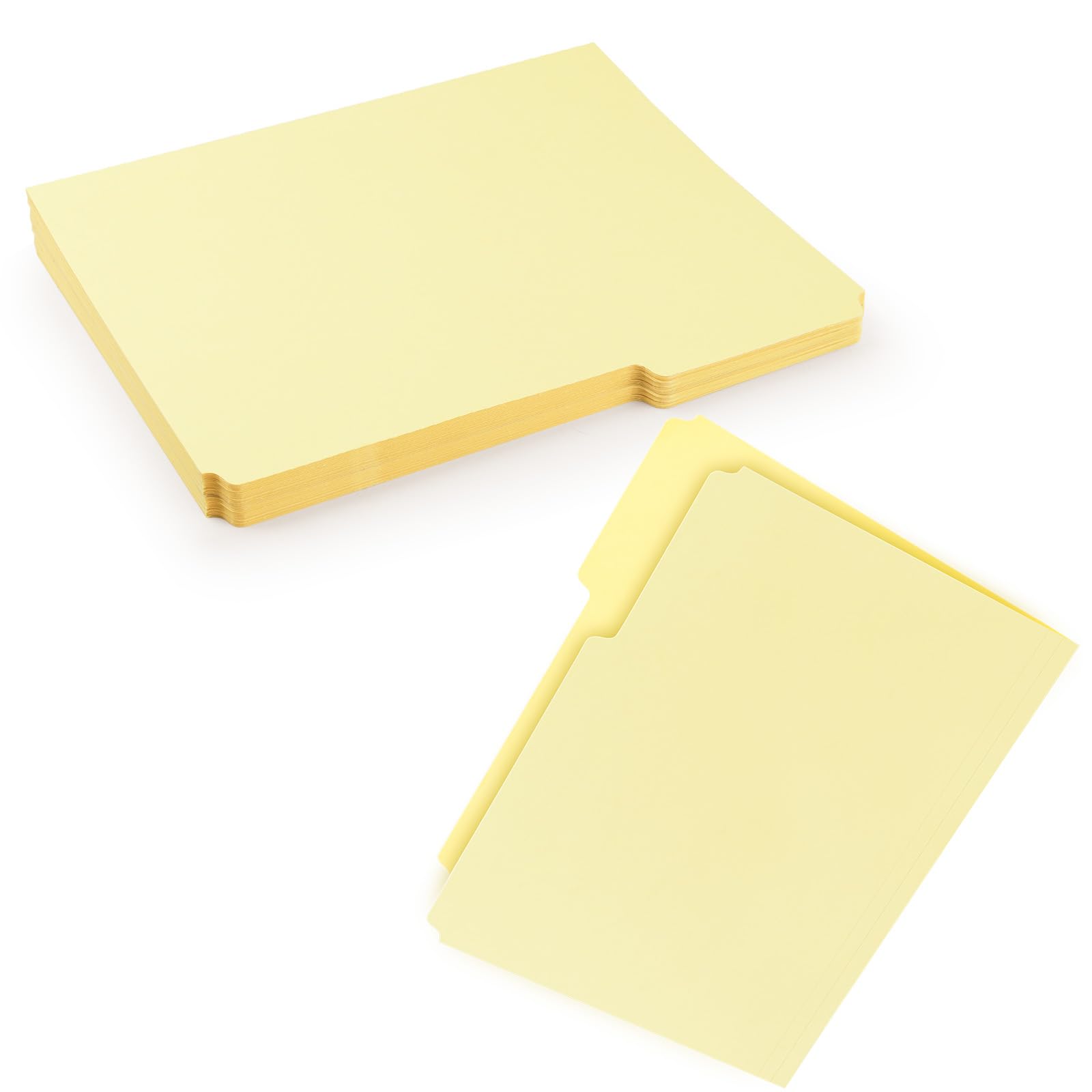 Lineco Archival Letter Size File Folders. Organize Important Documents, Prints, Photos. 9.5" x 11.75" with 1/3-Cut Tab, Acid-Free, Lignin-Free Light Tan 10 Pt. Perma/Dur Folder Stock. Pack of 50