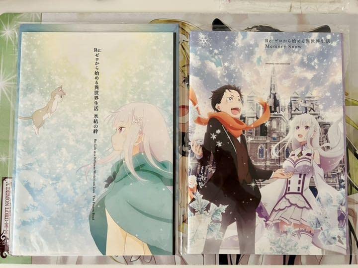 Re:ゼロから始める異世界生活 リゼロ 映画 氷結の絆 缶バッジ セット