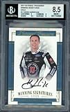 Kevin Harvick 2017 National Treasures Winning Signature Gold (12/25) #11 BGS 8.5
