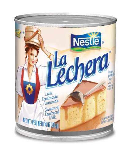 Nestle La Lechera Sweetened Condensed Milk, 14-Ounce Cans (Pack of 24)