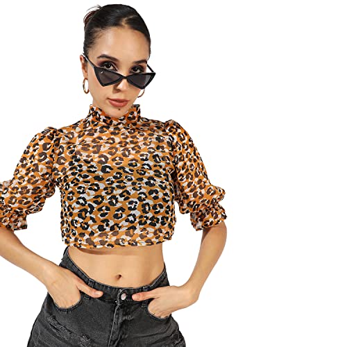 Image of Campus Sutra Women Regular Fit Top