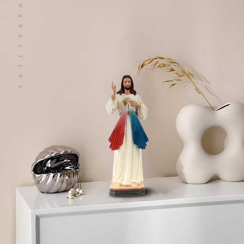 Amazon.co.jp: Shlinnuo 高さ12インチ イエス・キリストの祝福