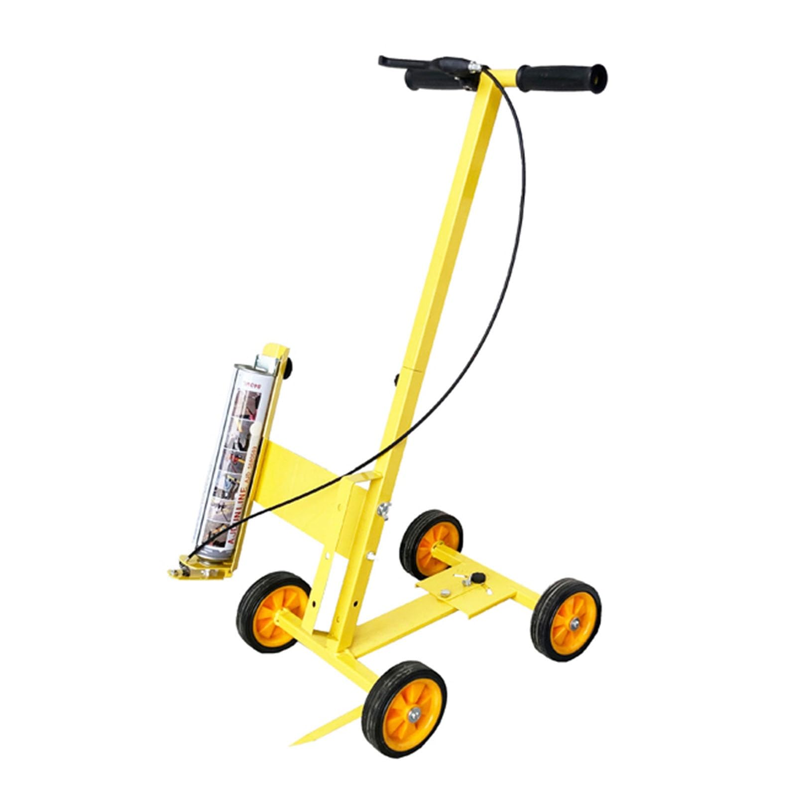 asdchZen Line Marking Machine,Hand-Push Lane Marking Applicator,Road Surface Marking Applicator,Marking Tools,For Schools Sports Surfaces Industrial Marking