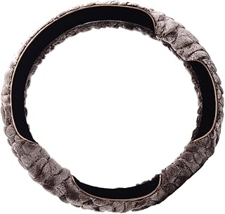 ERINGOGO 1 Peça Capa De Volante De Pelúcia Feminina Capas De Volante Automotivo Capas De Volante Difusas Para Mulheres Volante Envoltório Protetor De Direção De Carro Manter Aquecido