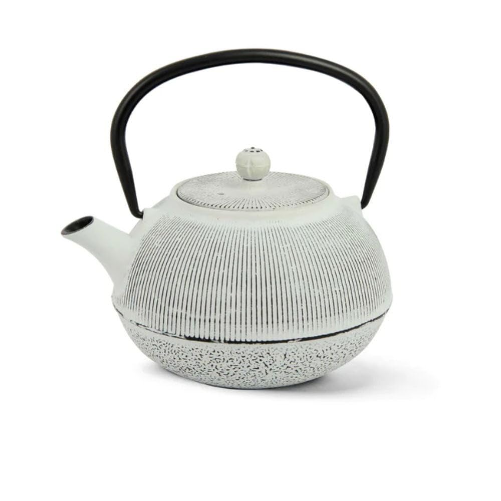 Neavita Teiera in Ghisa Uji Bianca, 800ml