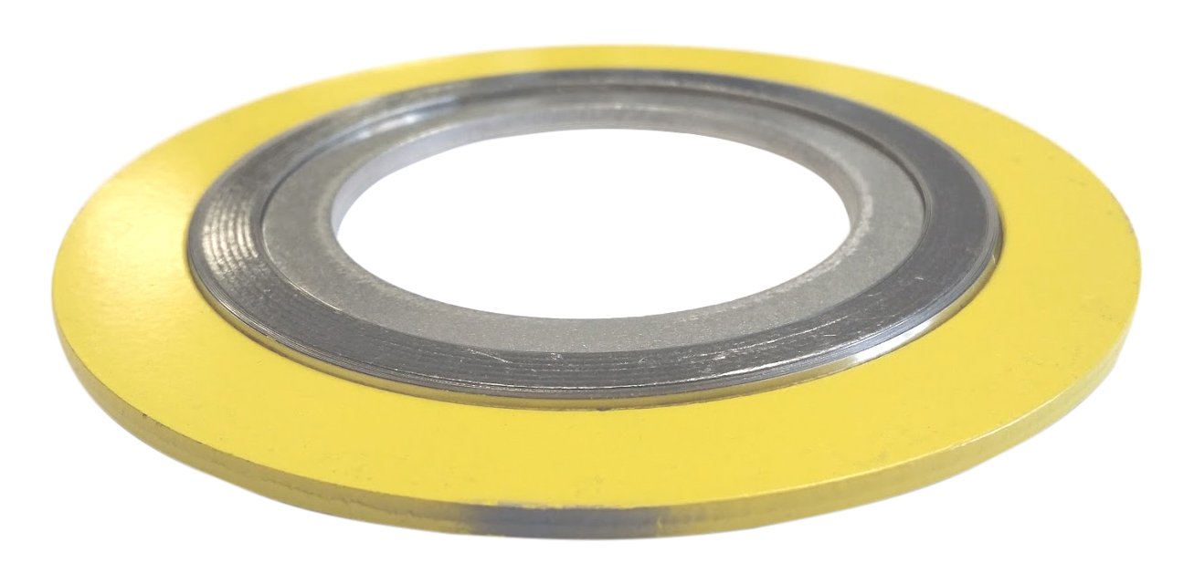 Sur-Seal, Inc. Teadit 9000IR8304GR2500 Spiral Wound Gasket with 304SS Inner Ring, 8" Pipe Size x 2500# Class Flange x 304SS/Flexible Graphite