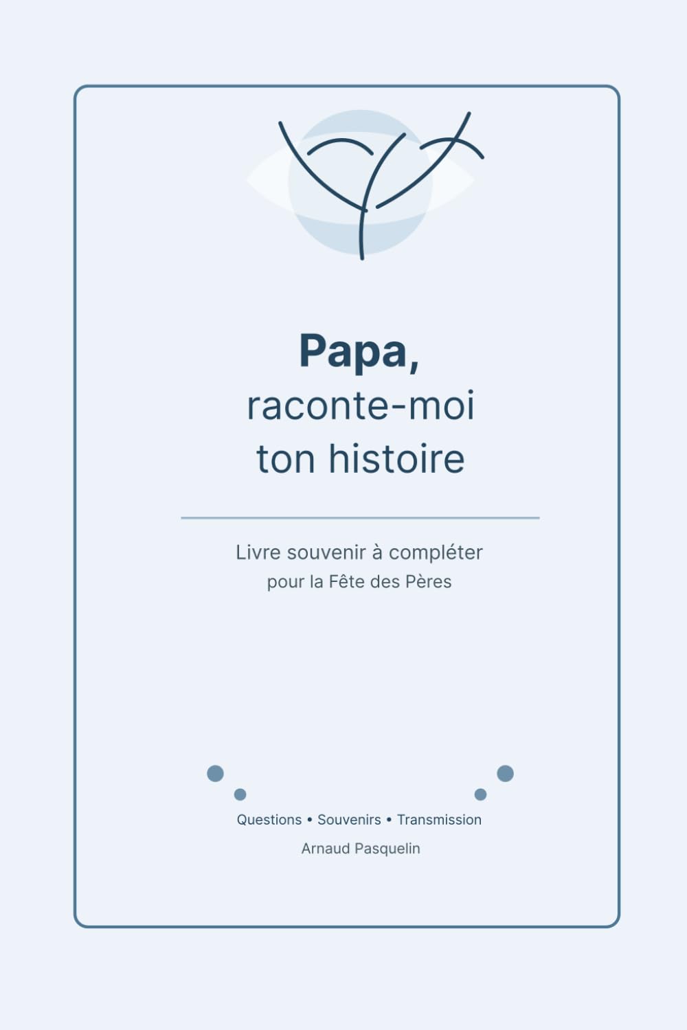 Papa, raconte-moi ton histoire: Livre souvenir et journal guidé à compléter pour transmettre les souvenirs, les valeurs et les leçons de vie d’un papa