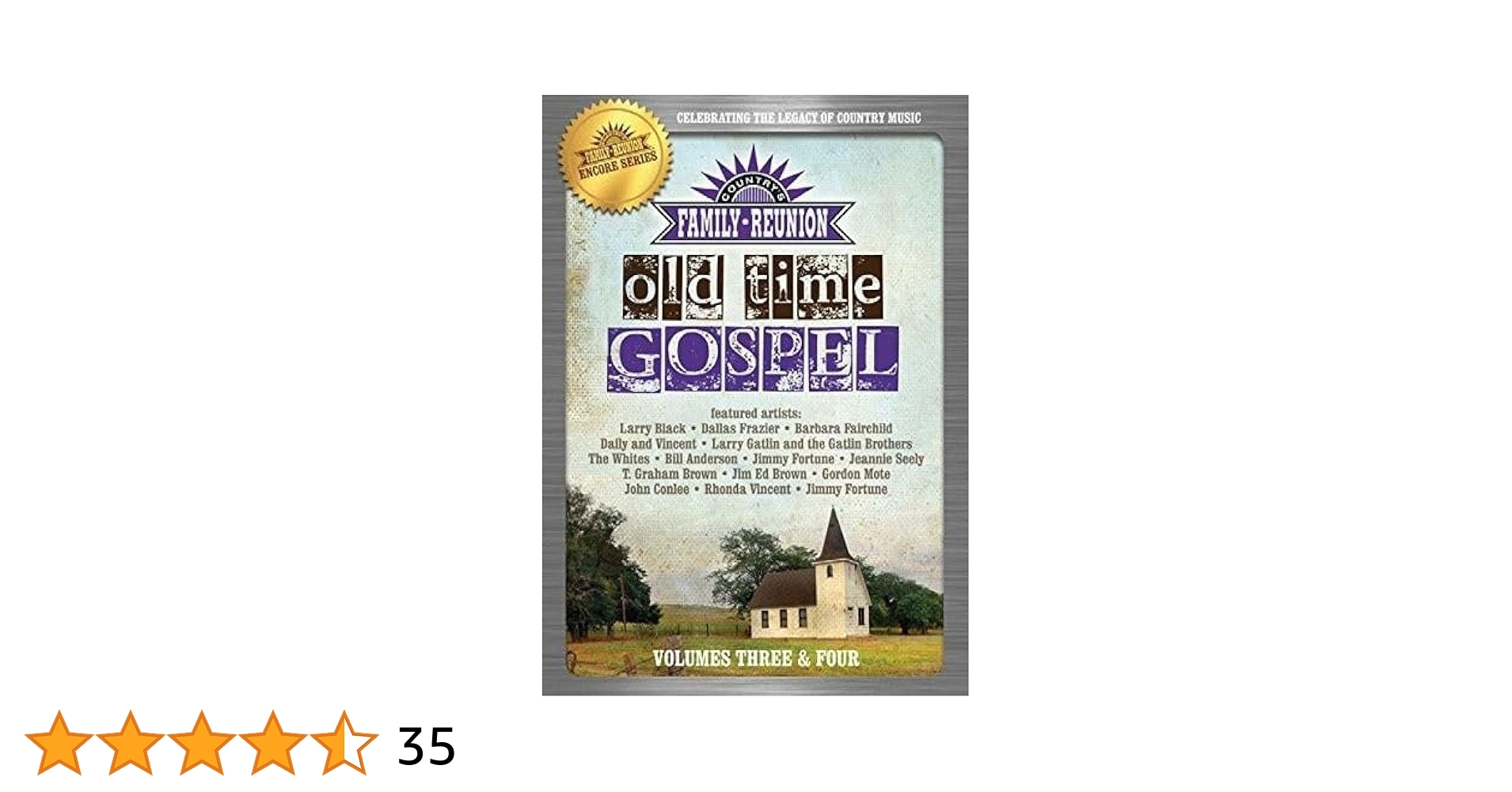 その他 Country Family Reunion: Old Time Gospel 3-4 [DVD] w17b8b5 Country Family Reunion: A Grand Ole Time 3-4: Amazon.ca