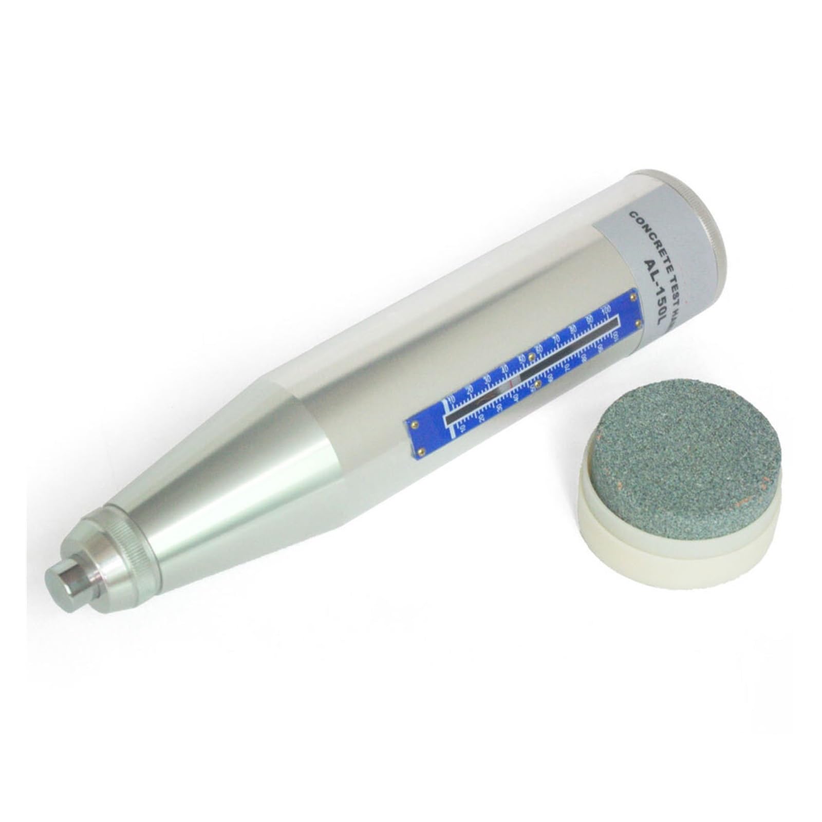 Probador Digital de rebote ladrillos AL-150L, ​​el martillo prueba hormigón es un dispositivo mecánico utilizado for realizar pruebas rápidas