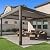 Backyard Wholesale Canopy Gazebo Outdoor Garden Patio Wooden Pergola