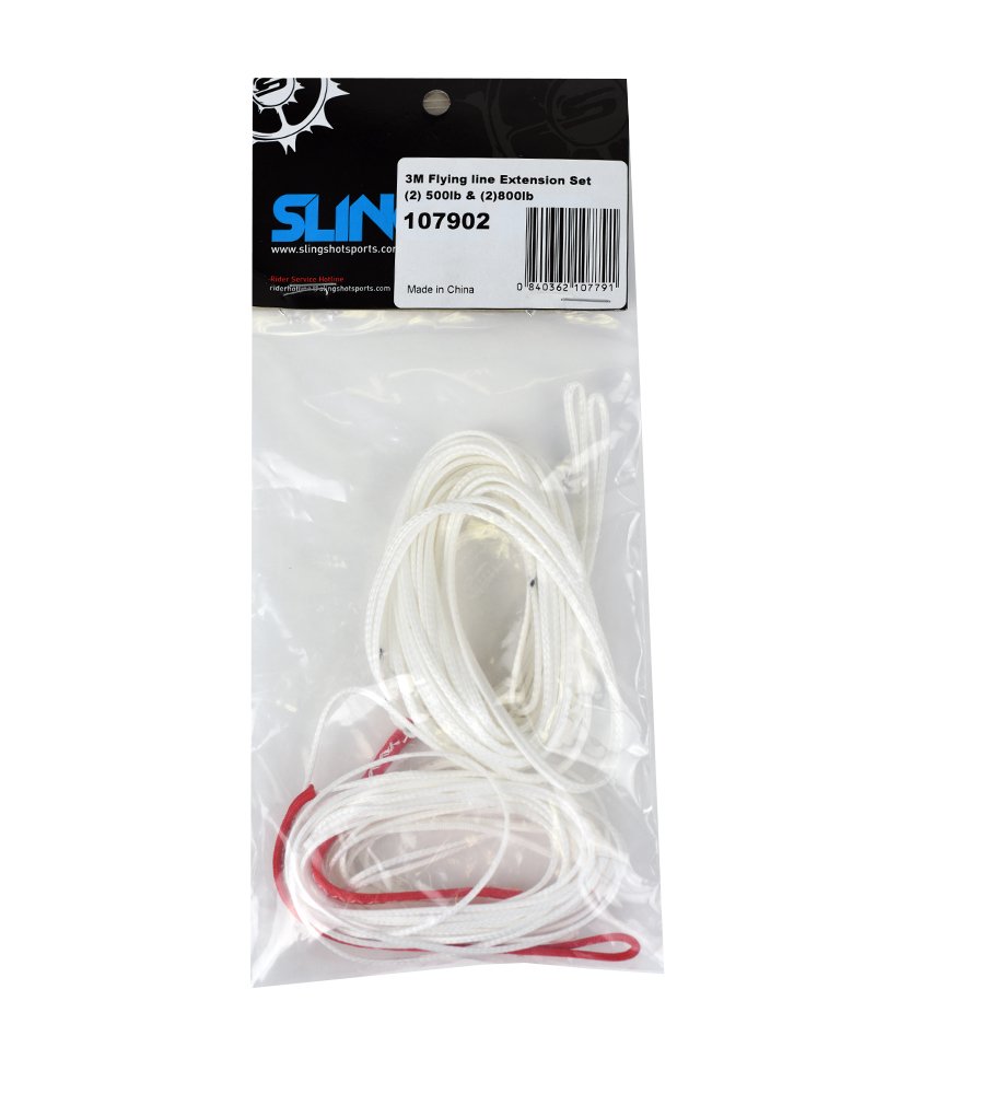 Slingshot Kiteboarding 4-line Kite Extension line Set 3m