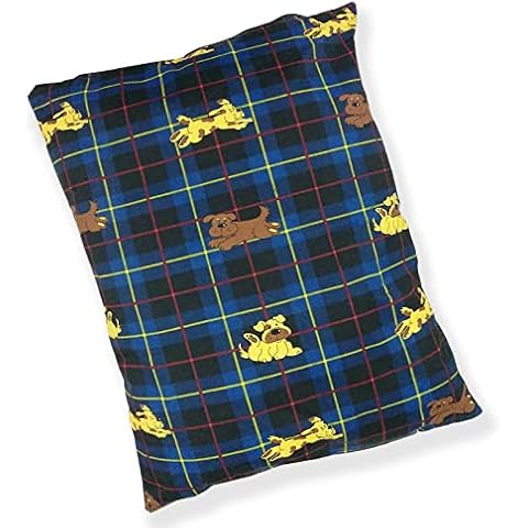 SK MERCHANDISE Large Dog Bed Pet Supplies Large Size Zipped Cover with Inner Cushion Removable & Washable Cushion Cover Assorted Designs Cover