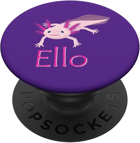 Ello Cute Axolotl PopSockets Swappable PopGrip