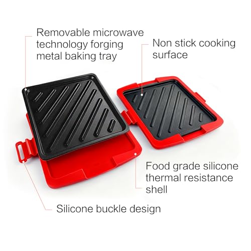 Save 50% on ZGFYSR Silicone Microwave Baking Tray