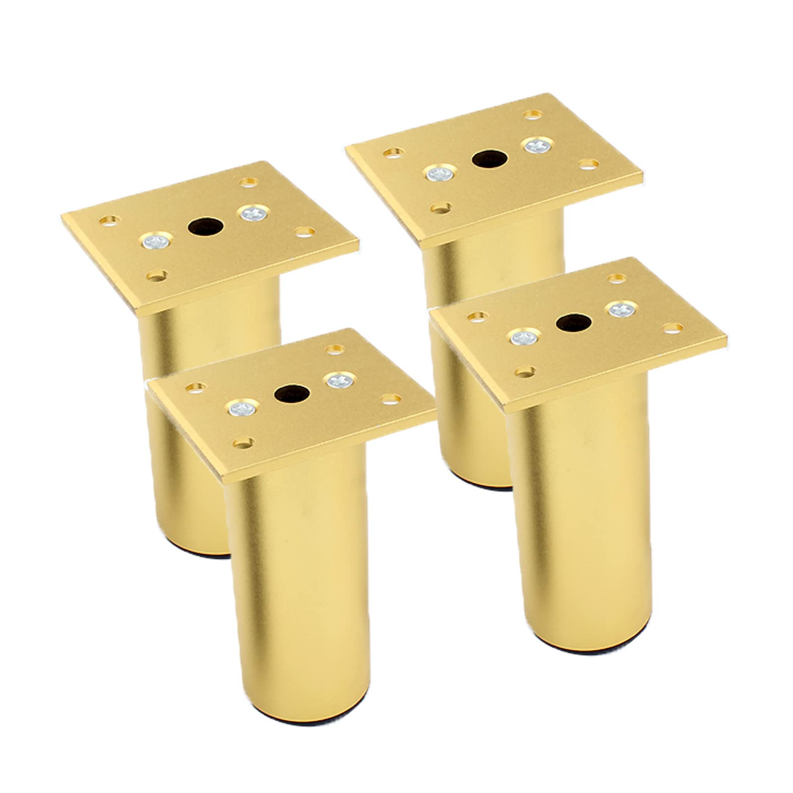 Pieds de table de chevet en aluminium réglables de 100mm pour meubles modernes