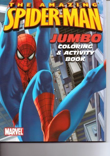 The Amazing Spider-Man Jumbo Coloring & Activity Book ~ Just Hangin ...